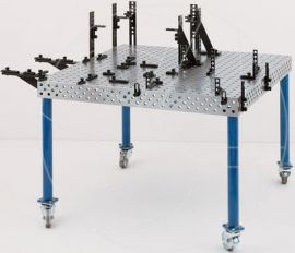 Стол монтажный сварочный крепежный для аргонной сварки конструкций высокопрецизионный System 16/28 (Siegmund, Германия)